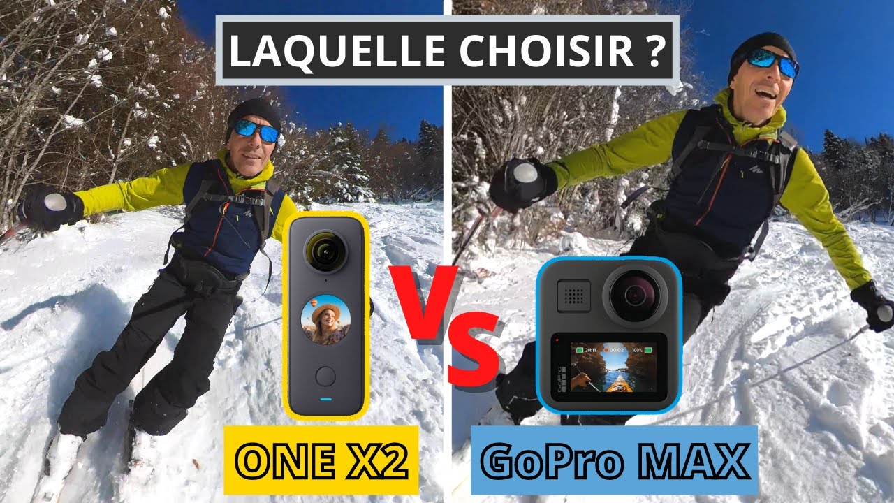 GoPro MAX vs Insta360 ONE X2 - TEST COMPARATIF ULTIME - footage fichiers bruts pour tester vous-même