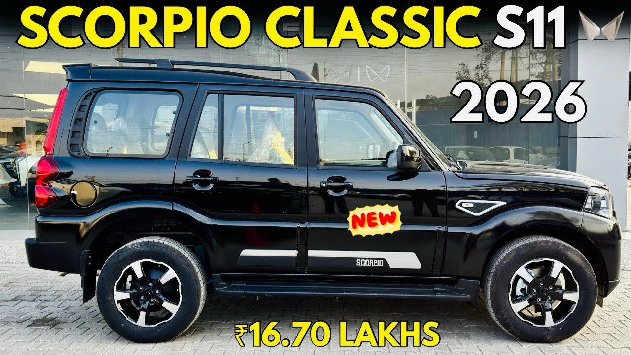 Scorpio Classic S11 Top Model 2026 Detailed Review ✅ Scorpio Classic Top Model New Price & Features🔥