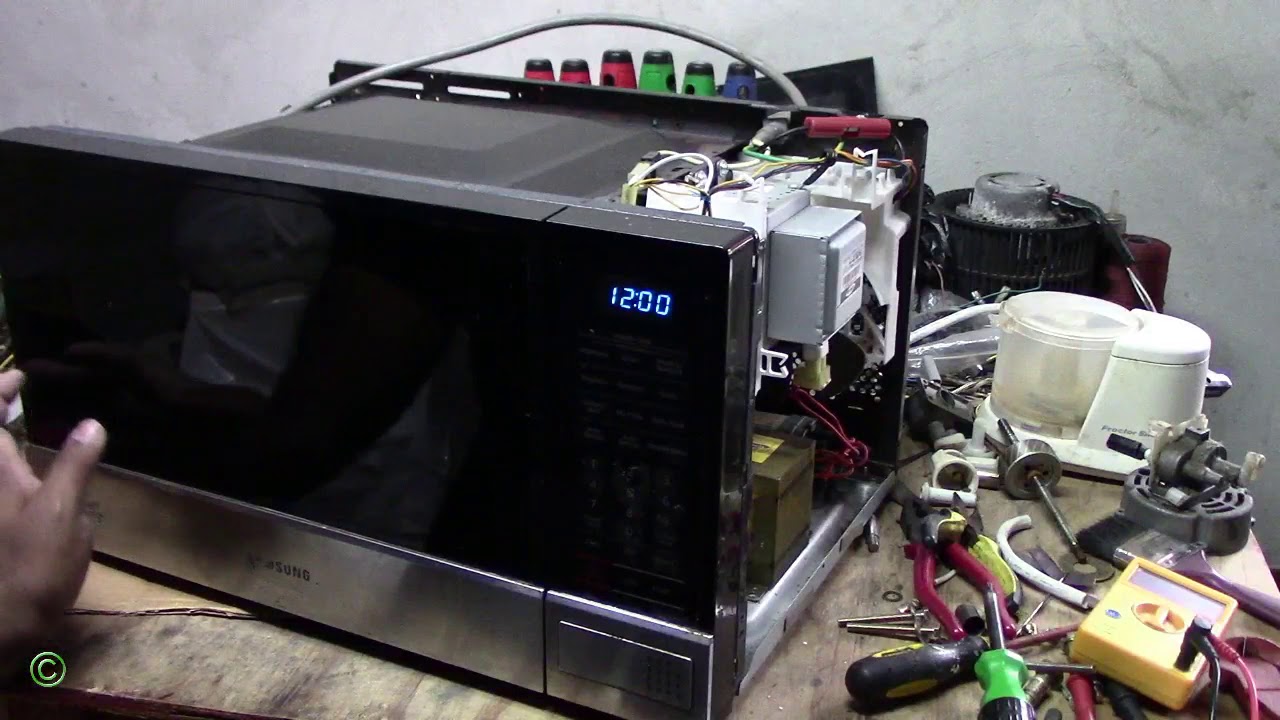 SE error code Chef Samsung Microwave Oven