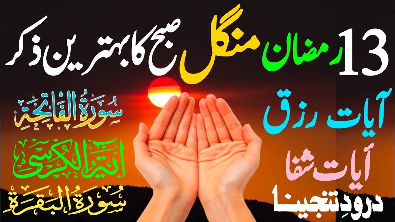 Powerful Morning Dua For Wealth & Rizq 💰 | Surah Fatiha, Ayatul Kursi, 4 Qul & Surah Baqarah | Start