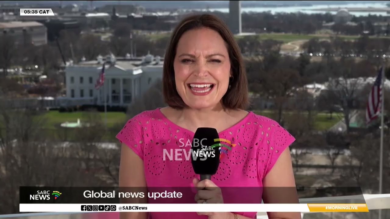 Обзор международных новостей от корреспондента SABC Кейт Фишер.