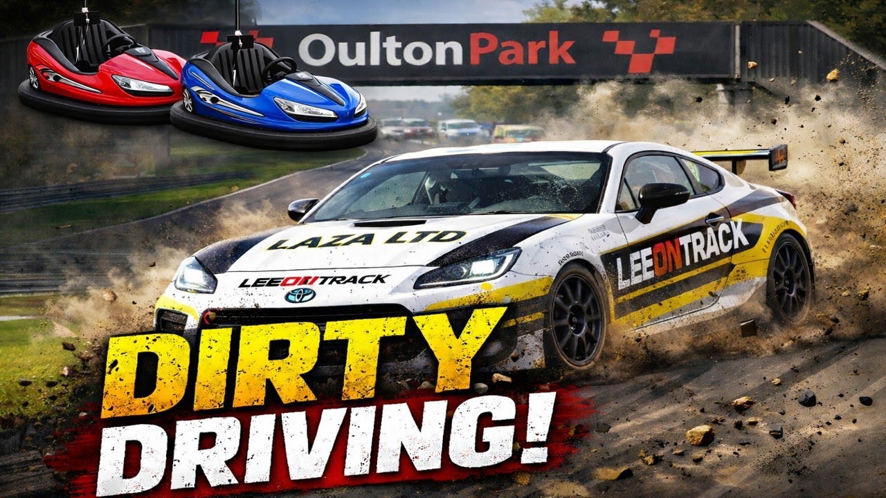 BUMPER CARS ,HOSTED RACE AT OULTON PARK , LOTS OF DIRTY DRIVING