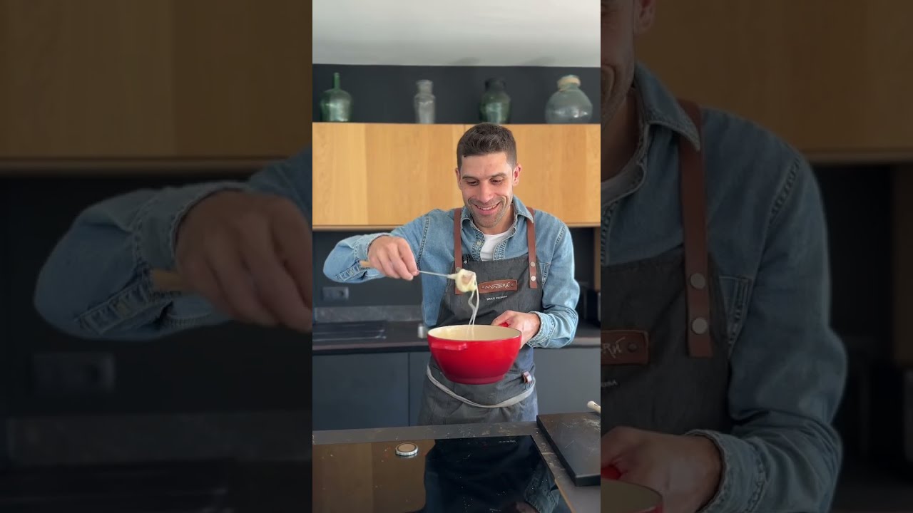 Recepta de la fondue amb l'Alpí