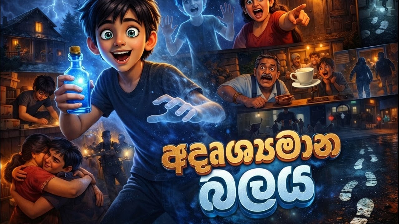 නොපෙනෙන බලය - The Invisible Power | Sinhala Animated Story | Sinhala Cartoons