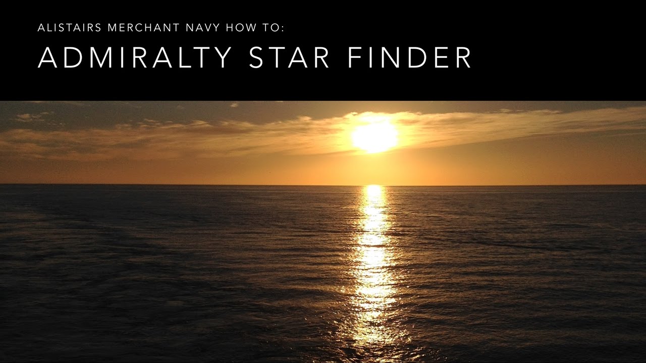 How To Use the Admiralty Star Finder NP323