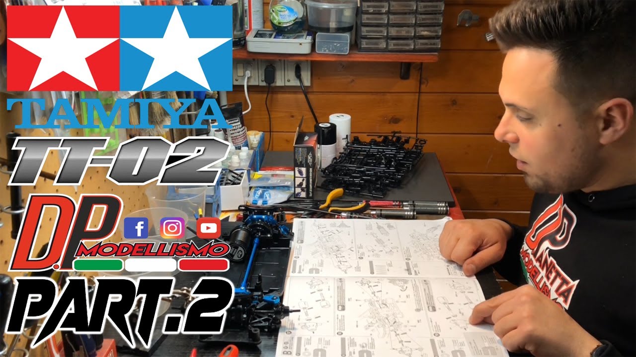 Tamiya TT-02 - 1/10 RC - TOYOTA Gazoo Racing WRT/Yaris WRC - Motor & Suspension - Part. 2