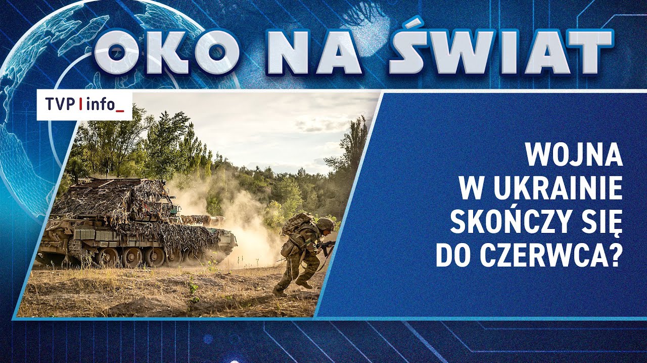 Wojna w Ukrainie skończy się do czerwca? Trump podkręca tempo | OKO NA ŚWIAT