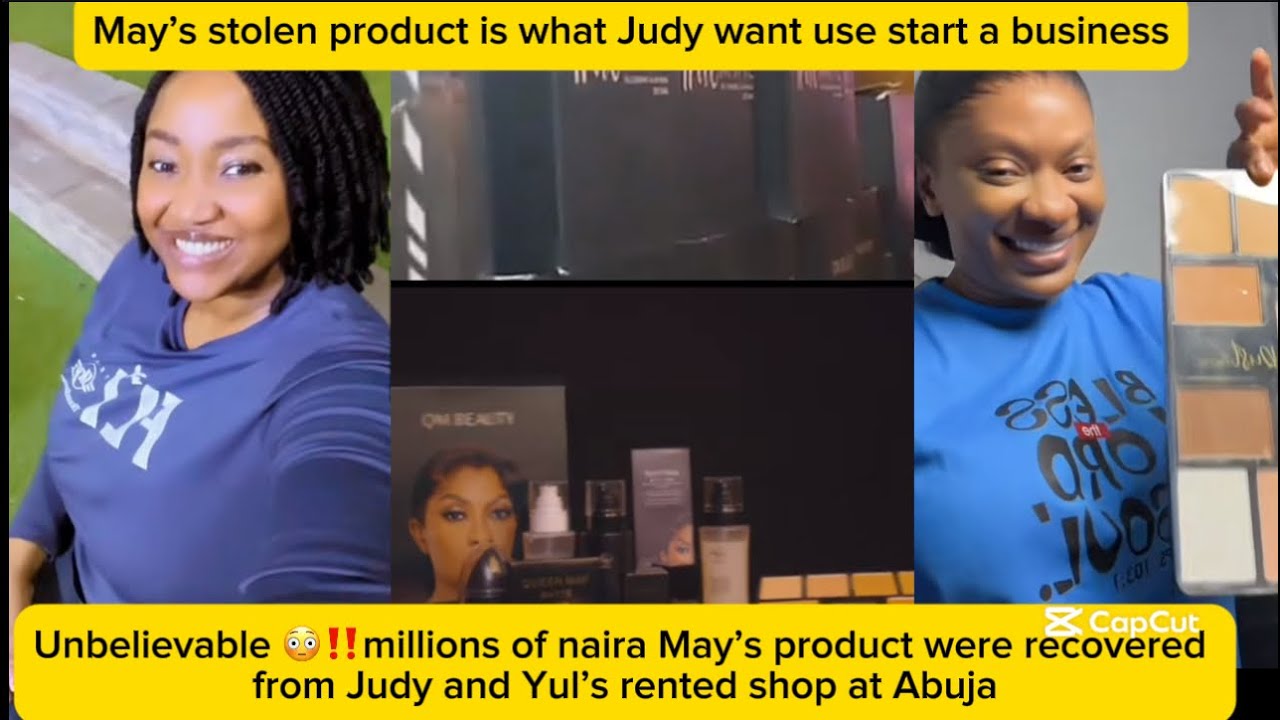 Unbelievable 😳‼️millions of naira May’s product were recovered from Judy and Yul’s rented shop at..