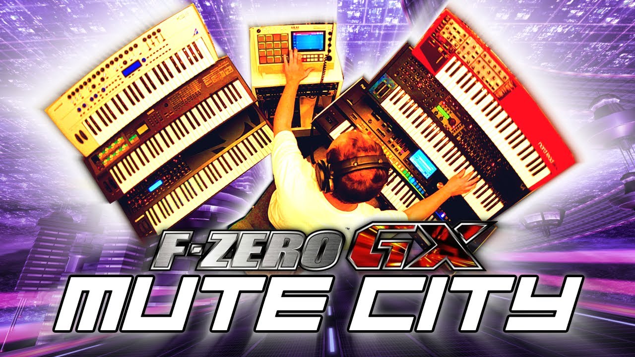 F-Zero GX - Mute City (Synth Remix Live Performance)
