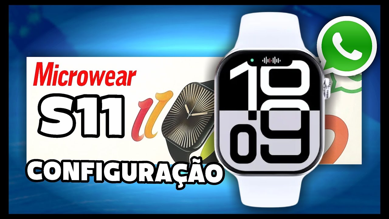 Como Configurar e Sincronizar SMARTWATCH MICROWEAR S11 Da Forma CORRETA