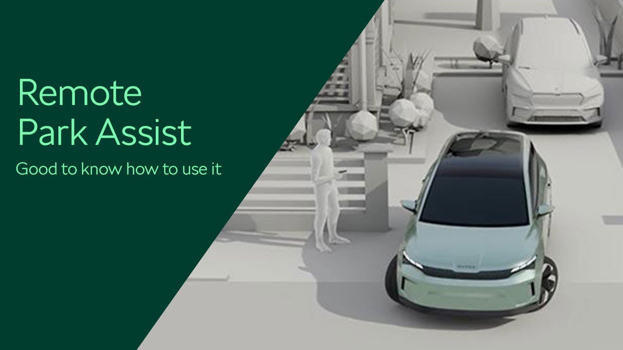 Remote Park Assist: Good to know how to use it