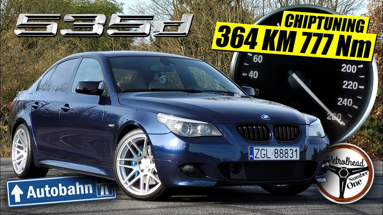 2007 BMW 535d E60 (364 KM) | V-MAX, 0-100, 100-200, 200-250 km/h, Prezentacja & AUTOBAHN. | 4K