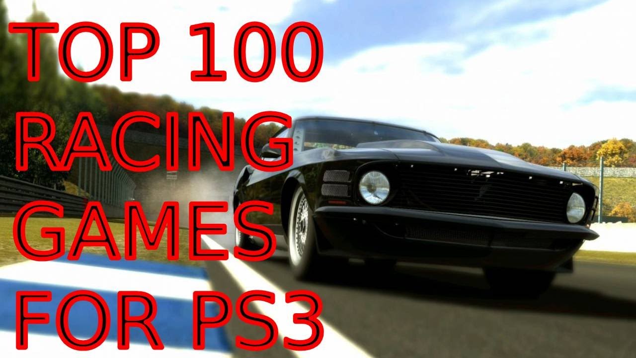 TOP 100 RACING GAMES FOR PS3 (According to Metacritic)
