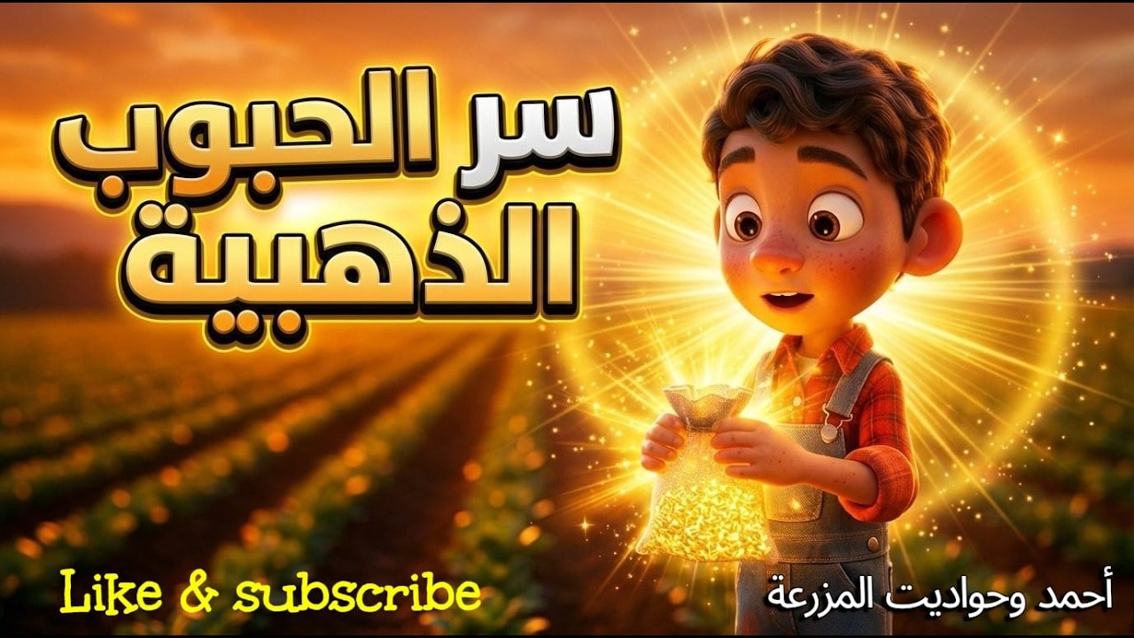 🌾✨ سر الحبوب الذهبية ✨🌾 | قصة قبل النوم للأطفال 🌛| أصحاب المزرعة