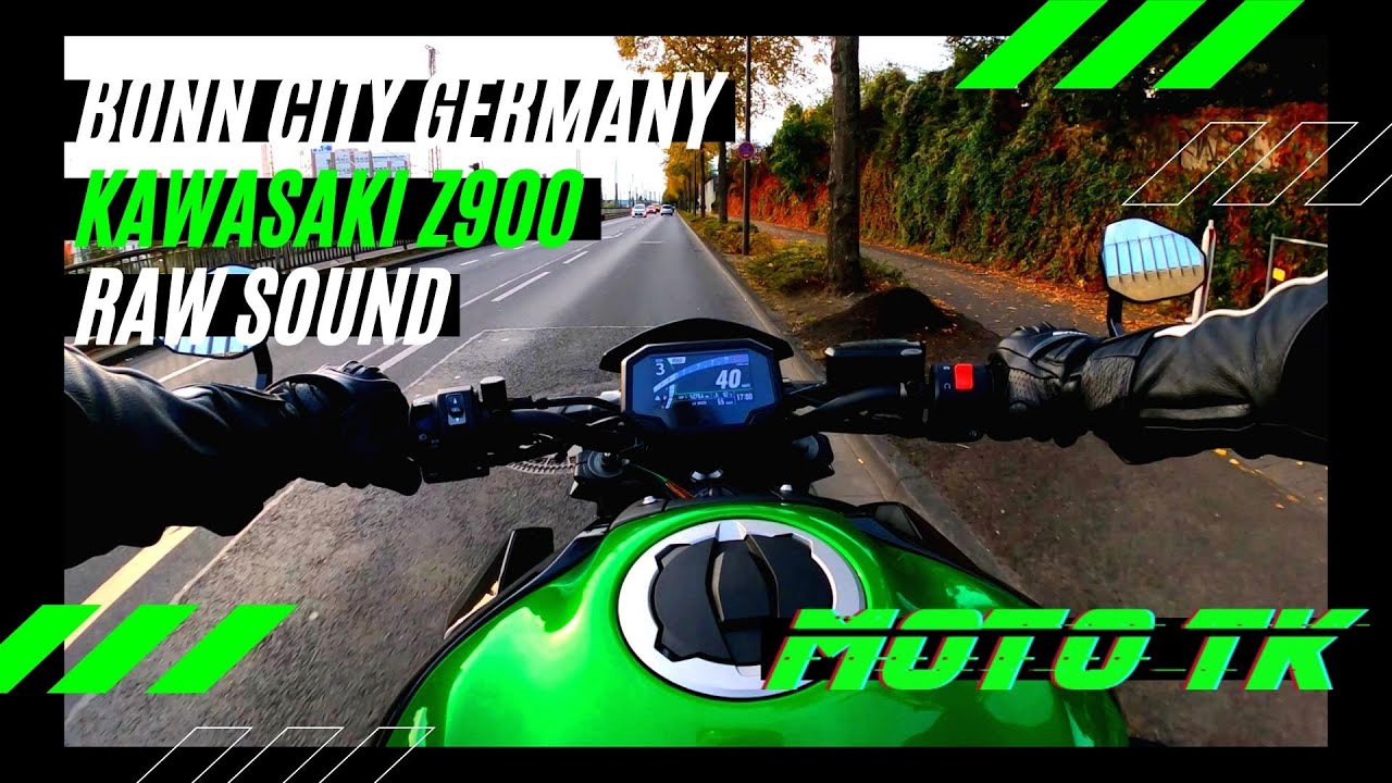 RAW  SOUND - Kawasaki Z900 - Bonn Germany#2 | SC-Project S1 | MotoTK [4K]
