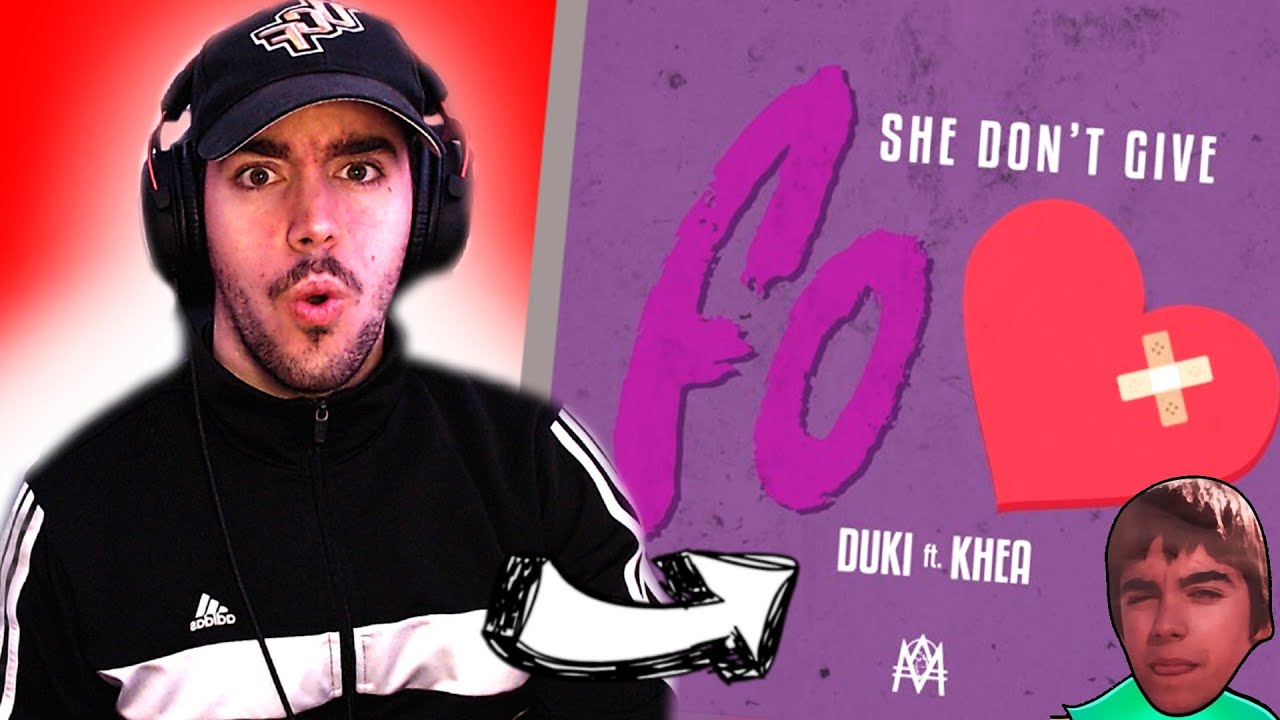 REACCIÓN POR PRIMERA VEZ A | DUKI, KHEA - SHE DONT GIVE A FO (OFFICIAL VIDEO)