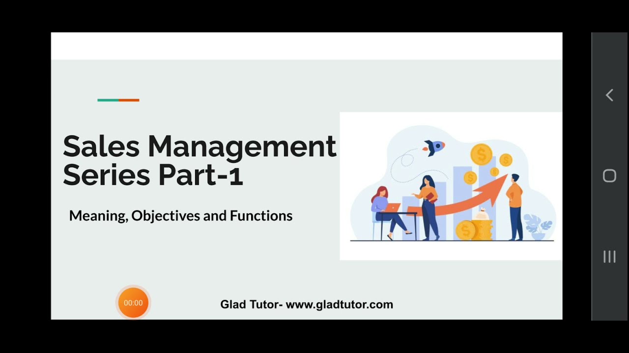 Objectives and Functions of Sales Management | Sales Management Part-1