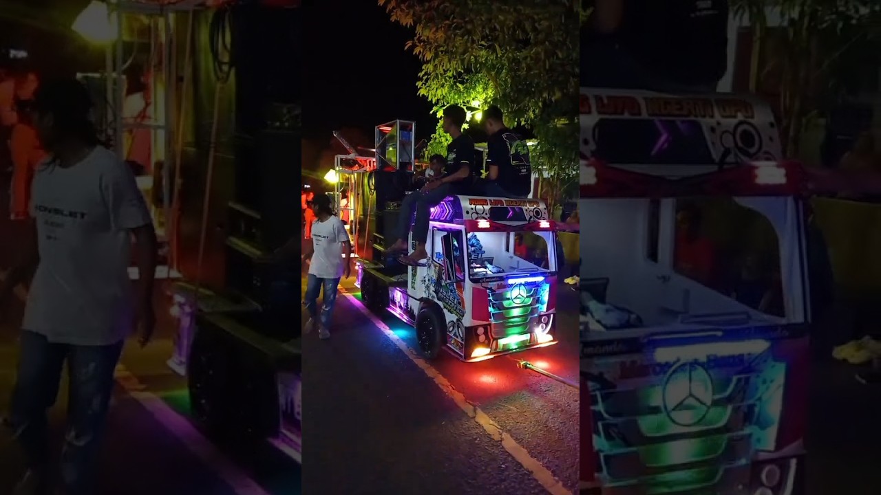 miniatur truck sound horeg paling besar di Jawa Timur #shortsvideo