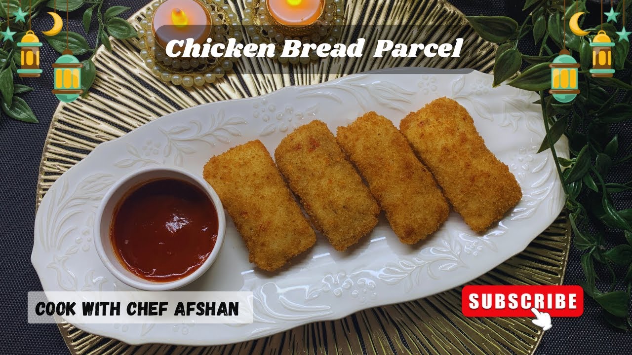 Ramadan Series Ep:-2 Creamy Chicken Bread Parcel For Iftar | 