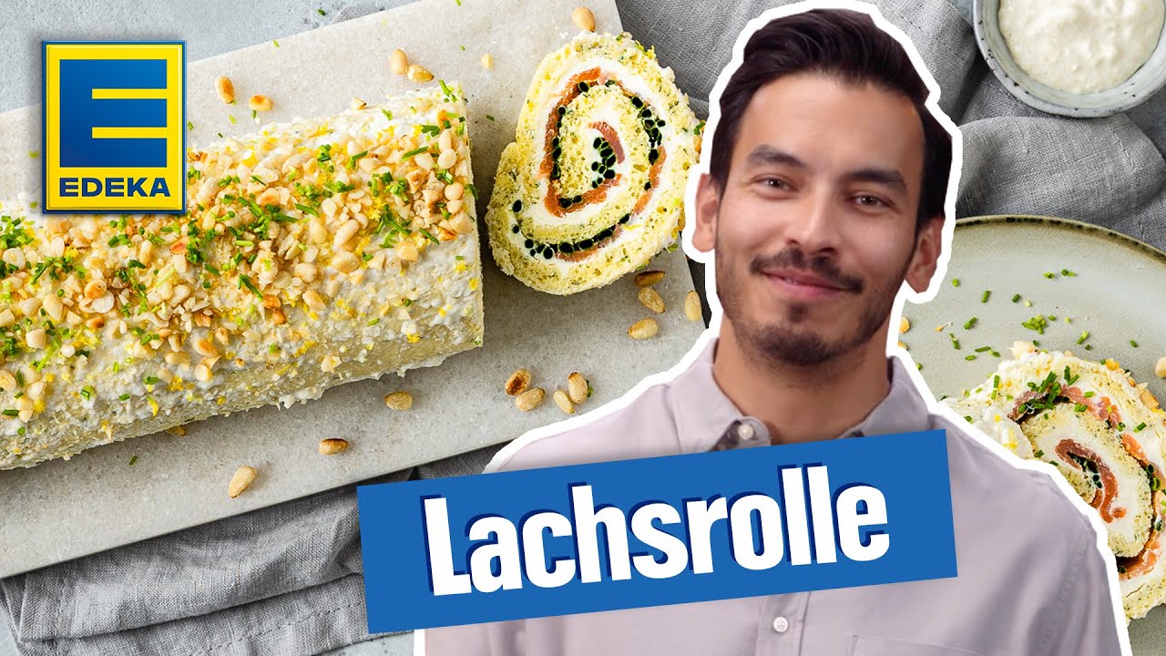 Lachsrollen Rezept | Einfache Lachsrollen mit Frischk&auml;se
