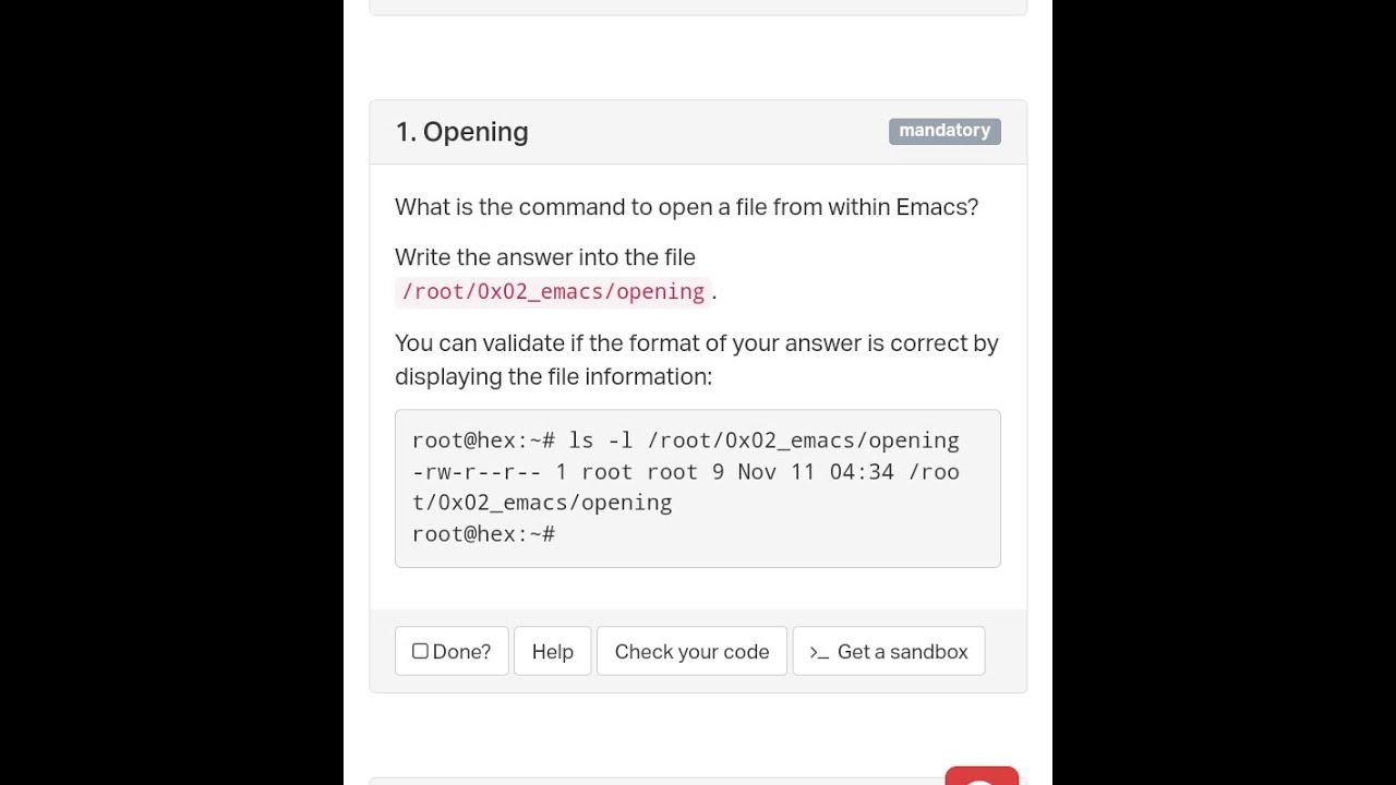 What is the command to open a file from within Emacs (ALX)