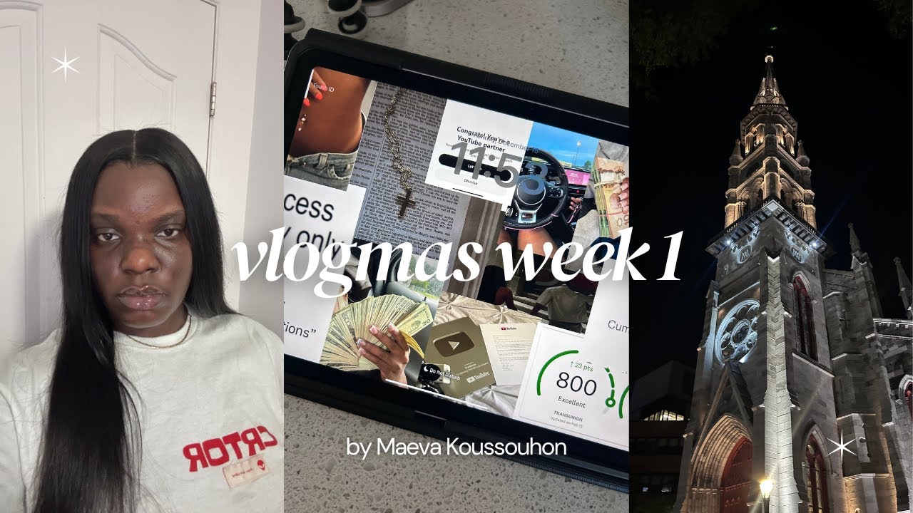 VLOGMAS WEEK 1 : let's make vision board...