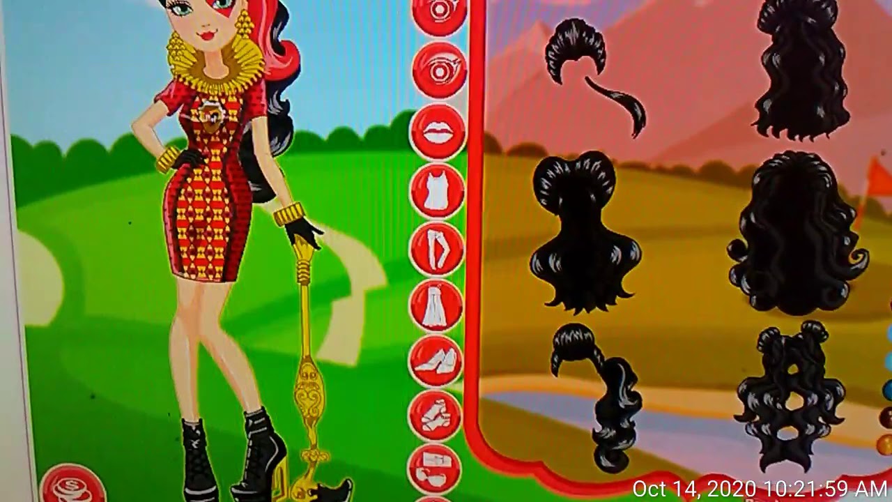 Tri Castle On Lizzie Hearts Dress Up