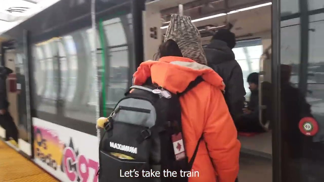 -10ºC Downtown Calgary Canada Walking Tour