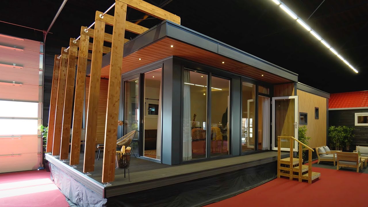 LUXUS MINI HAUS für kleines Geld auf Wunsch mit deutscher BAUGENEHMIGUNG Tinyhouse Arcabo