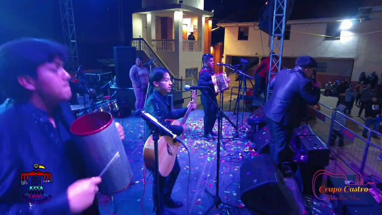 GRUPO CASTRO Show En Vivo 🪗 (Fiestas De San Pedro)