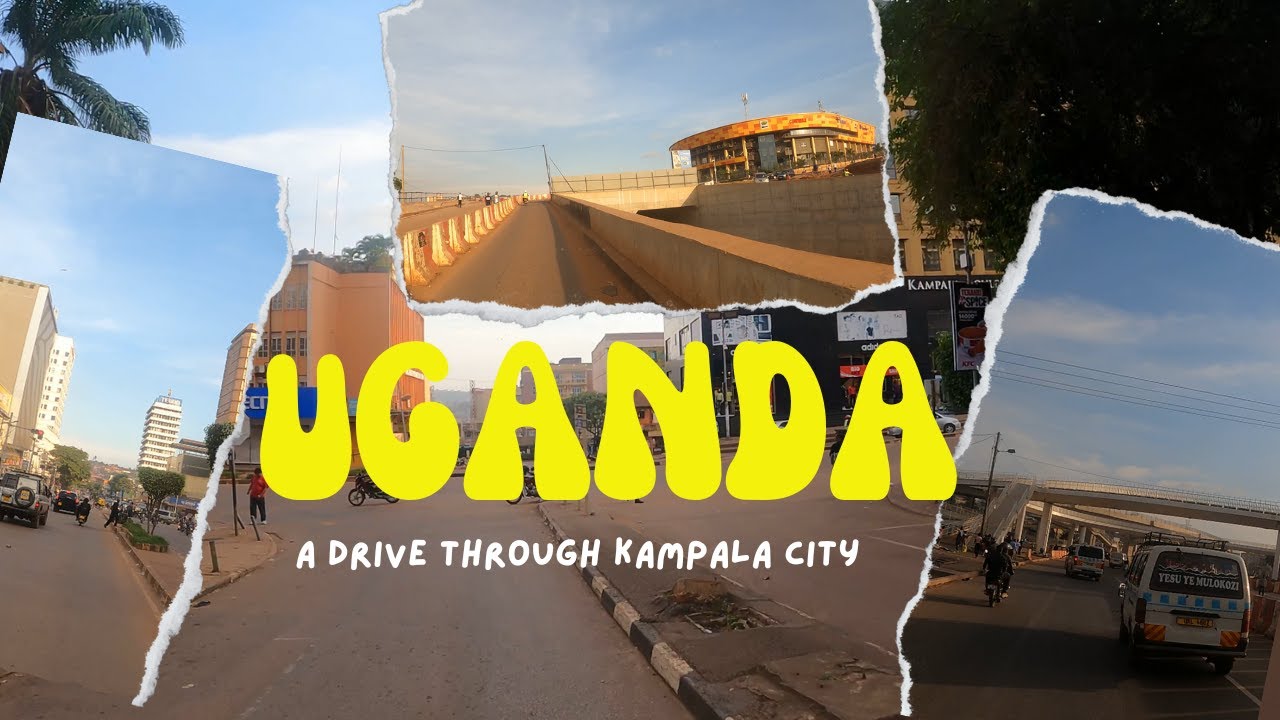 Driving Through Uganda's Capital -Kampala City
