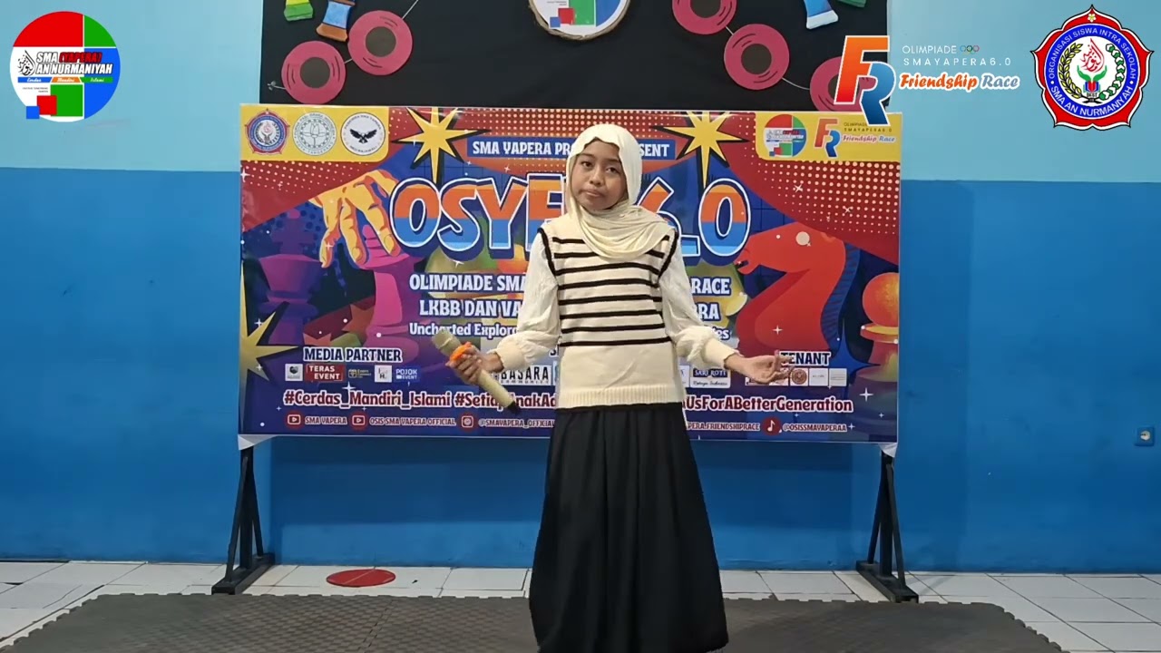 AMIRA MARIZKA PUTRI SMPN 25 TANGERANG JUARA 2 KATEGORI LOMBA SOLO VOCAL FRIENDSHIP RACE 6.0 