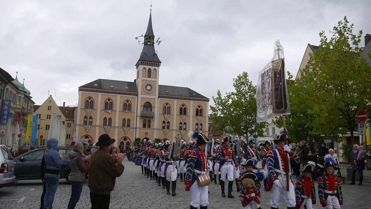 Volksfest Pfaffenhofen 2017 Auszug der Kapellen