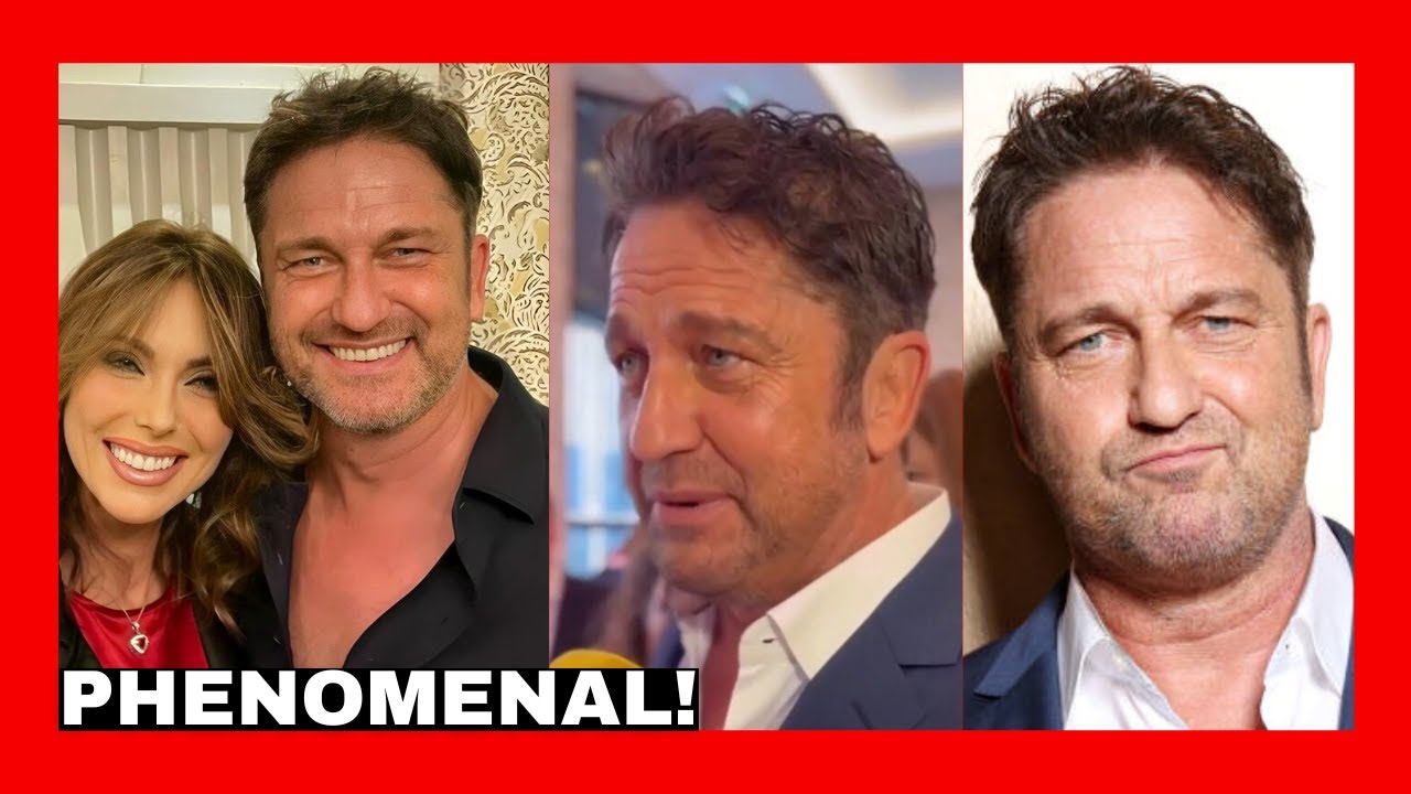 Gerard Butler | PHENOMENAL! Dashing Gerry's GRAND stint in Rome & interview for new movie!