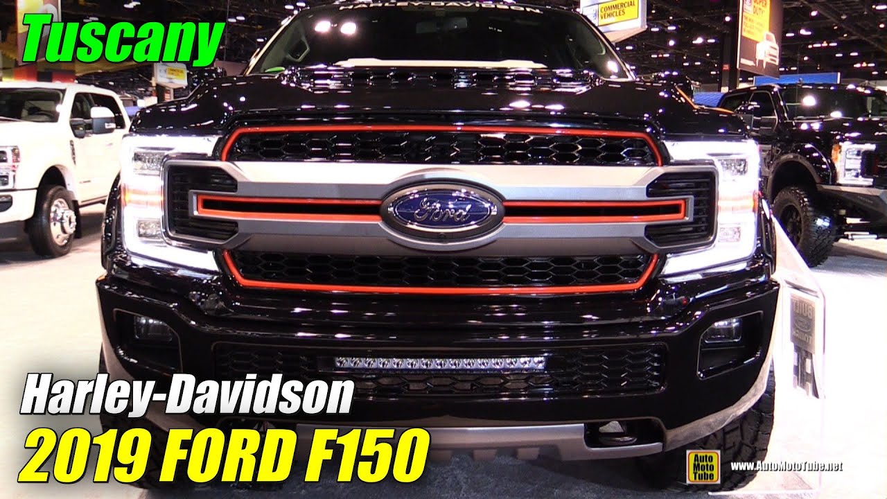 2019 Ford F150 Harley Davidson by Tuscany - Exterior Interior Walkaround - 2019 Chicago Auto Show