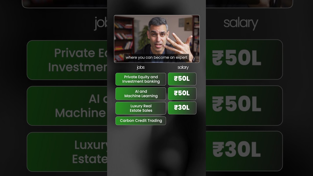 HIGHEST Paying JOBS in INDIA! | Warikoo Careers #shorts