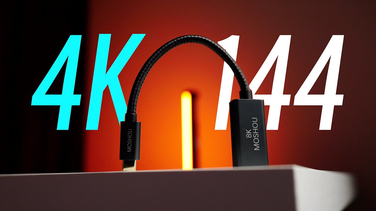 百元大战4K144Hz｜M1/M2 HDMI2.1的最终方案｜VMM7100
