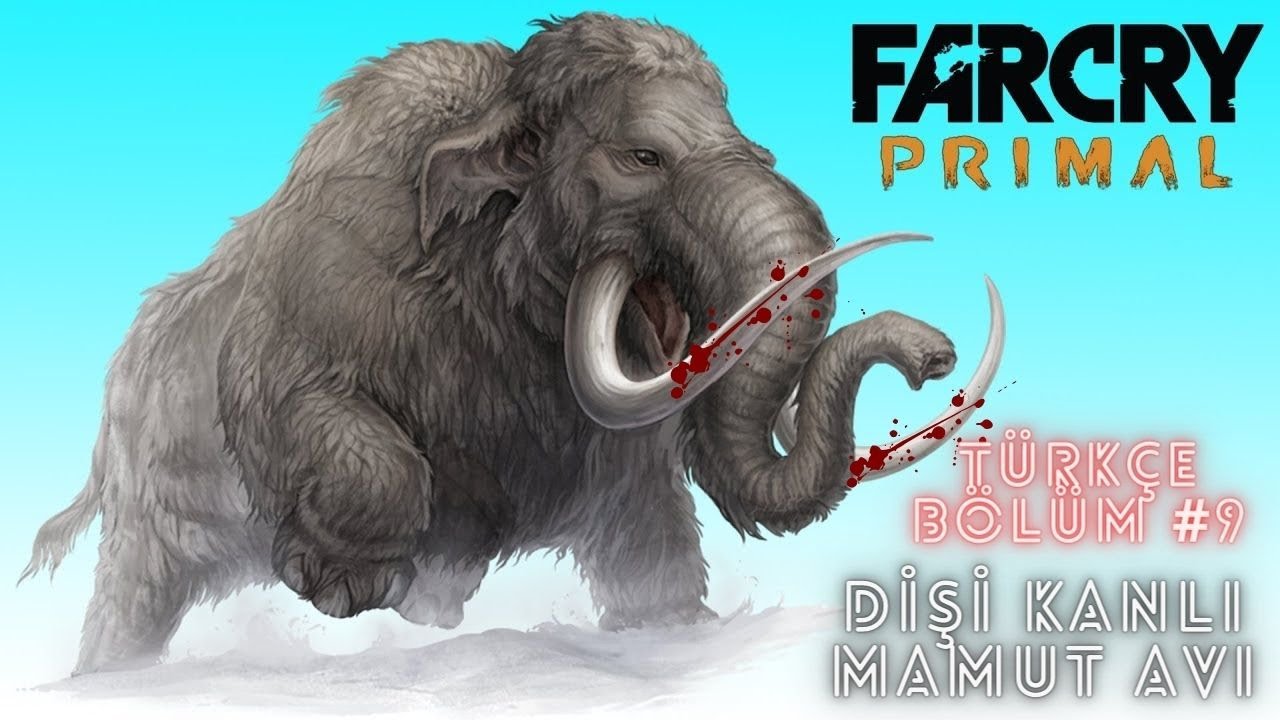 Far Cry Primal Dişi Kanlı Mamut Avı Bölüm #9