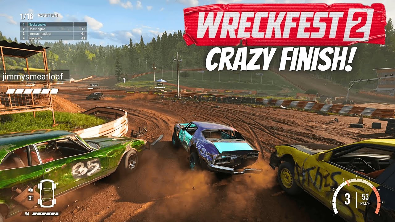 Wreckfest 2 - European Rallycross Tracks Online