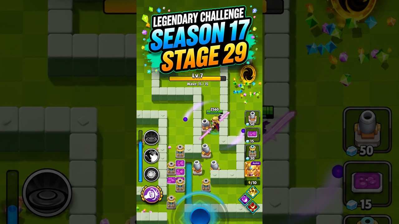 ARCHERO: Legendary Challenge S17 Stage 29 Guide