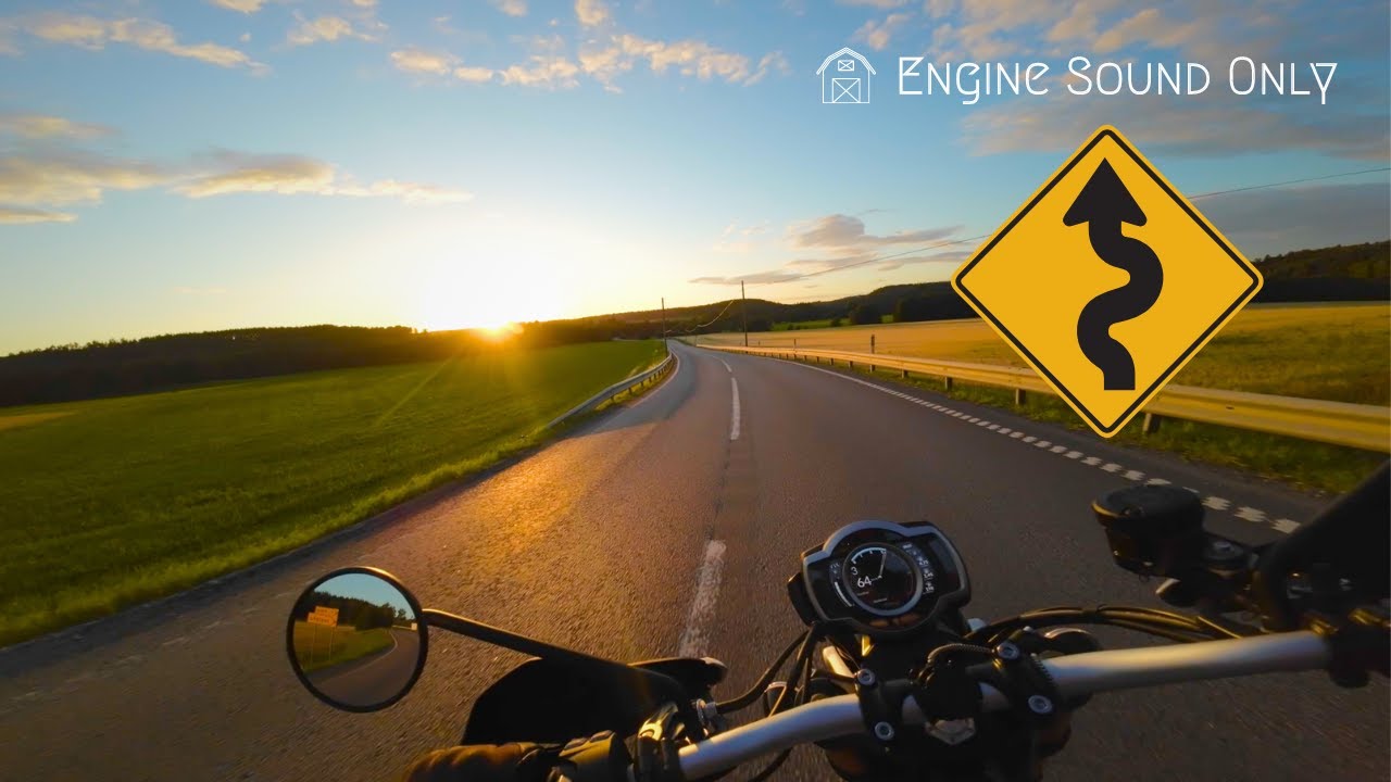 Central Swedish countryside ride | TRIUMPH SCRAMBLER 1200