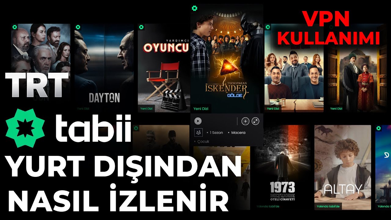 Tabii Yurt Dışından Nasıl İzlenir | Trt Dijital