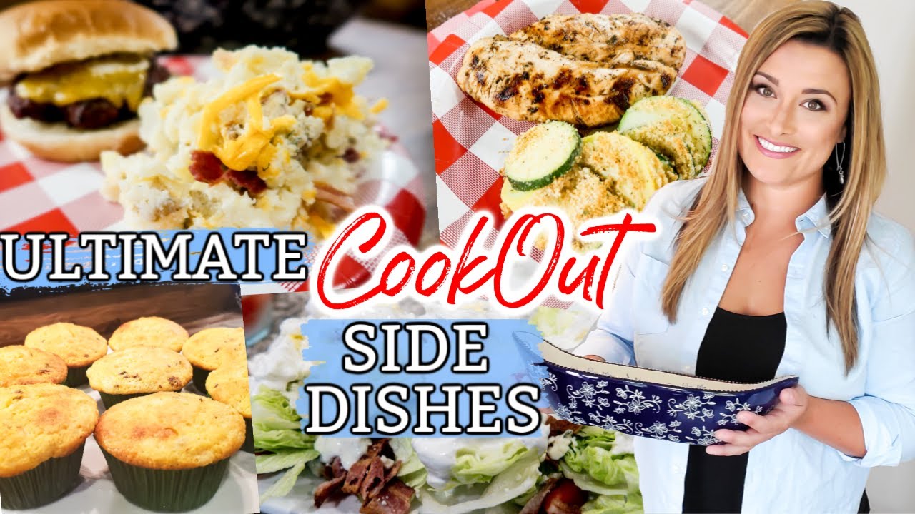 COOKOUT SIDE DISHES | BUDGET FRIENDLY SIDE DISHES | EASY BBQ SIDE DISH FAVS | CookCleanAndRepeat