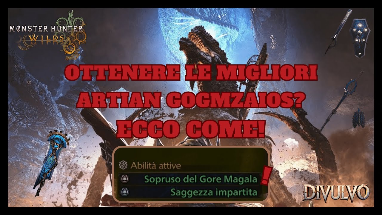 [GUIDA] “Rerollare” le statistiche delle Artian #Gogmazios e come funzionano le tabelle! - #mhwilds