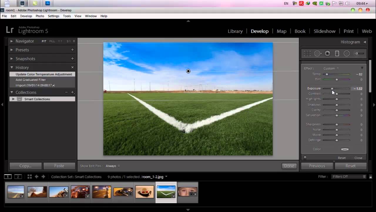 المحاضره الثالثة :: Adobe Lightroom 5