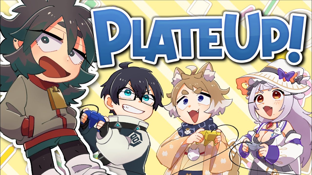 【#plateup  】「うにもち」でお料理！【#vtuber 】