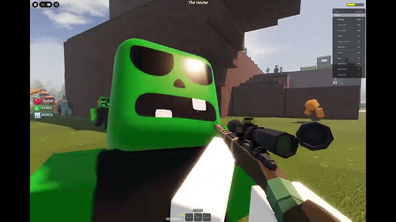 ROBLOX PROTECT THE HOME FROM MONSTER!!!!!!!!!!!!!!!!!!!!!!!!!!!!!!!!!