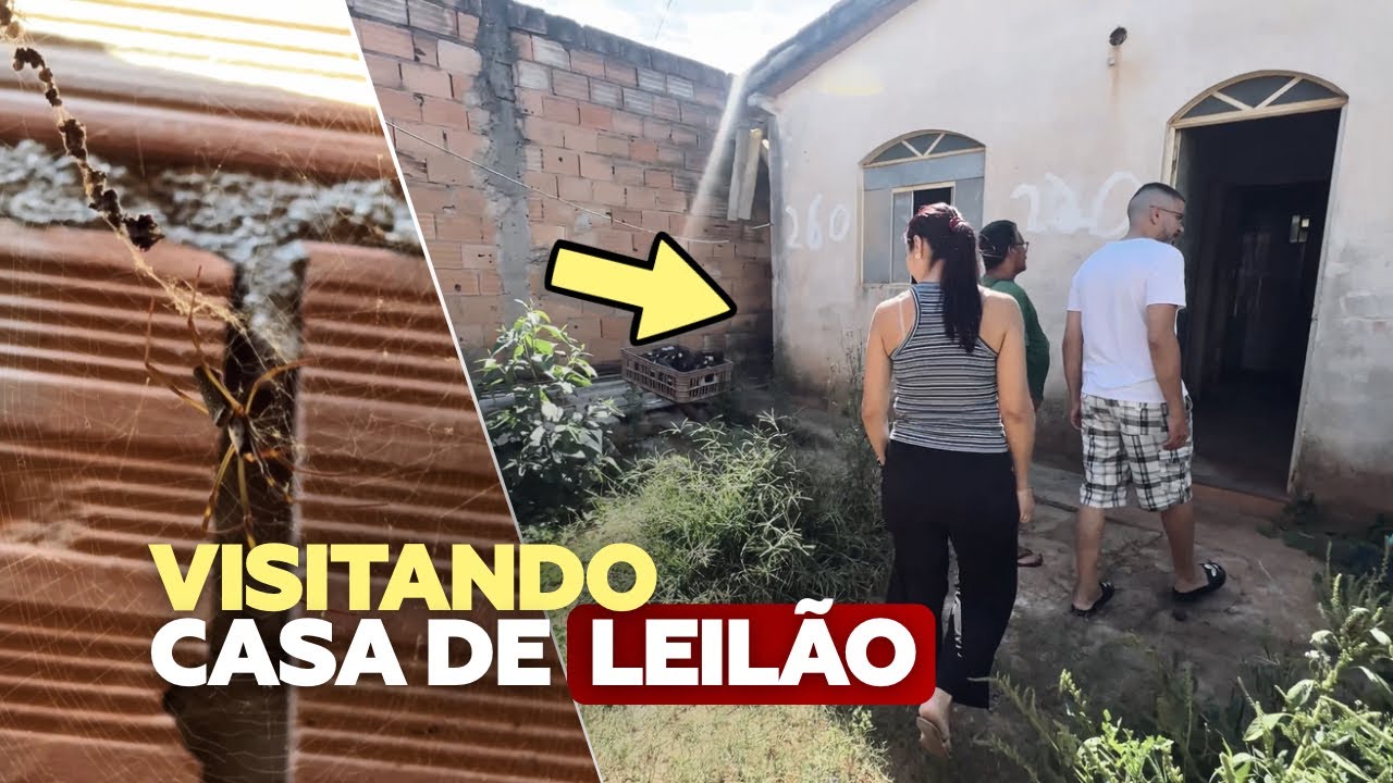 Minha sogra arrematou essa casa no leilão sem ver o que tinha dentro!