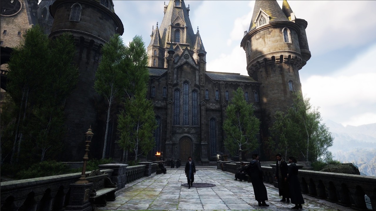 HOGWARTS IN FIRST PERSON IS INSANE | Hogwarts Legacy First Person Mod Showcase Free Roam | 4K