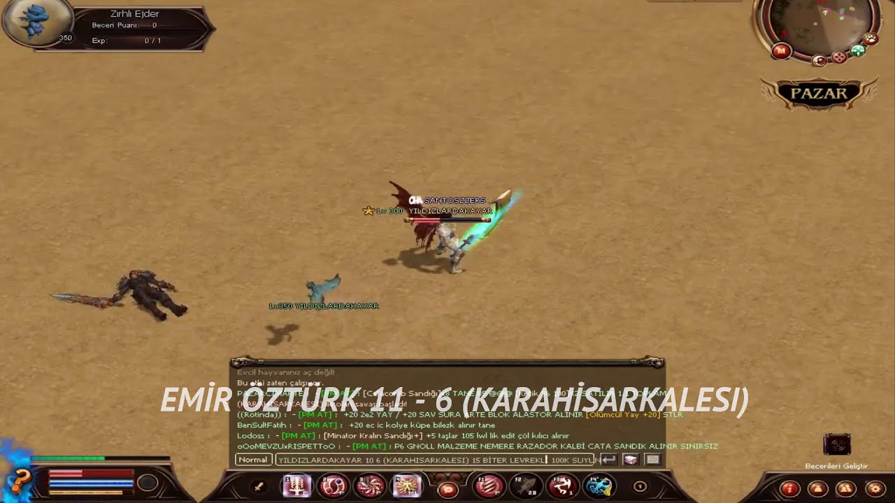 SALTANATMT2 100K SUYUNA VS ATTIM (SUYU VERMEDİ)